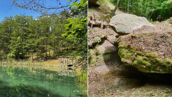 The Pond and Caves at Wayne National Forest - Gallia County, Ohio - 5.1 acres
