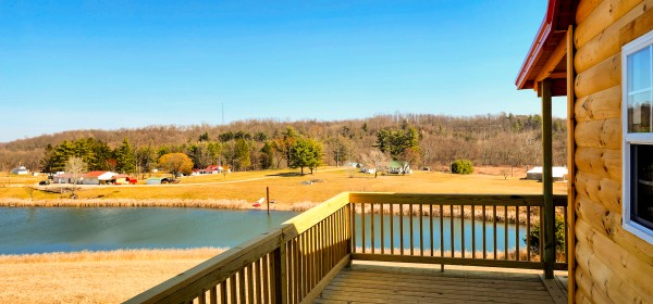 More of Majestic View Cabin on Scenic Pond