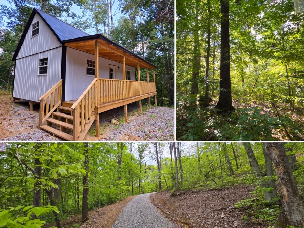 Overlook Cabin at Big Timber Ridge - Meigs County, Ohio - 10.4 acres