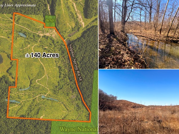 140 Acre - Sulphur Spring Rd - Perry County, Ohio - 140.0 acres