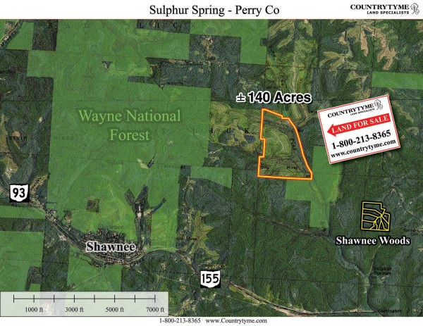 140 Acre - Sulphur Spring Rd property photo