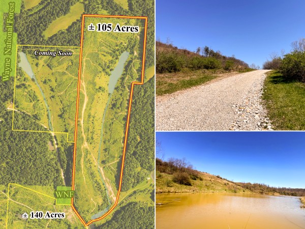 105 Acre - Sulphur Spring Rd - Perry County, Ohio - 105.0 acres