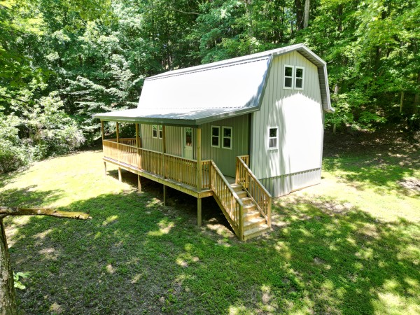 Creekview Cabin on Little Raccoon Creek property photo